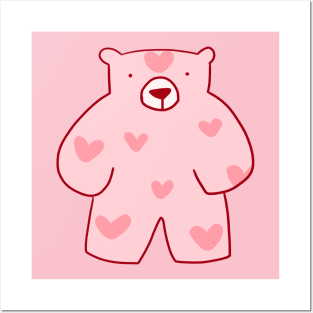 Lovely Teddy Bear Posters and Art